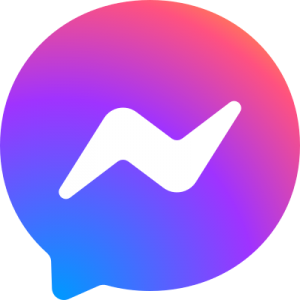 facebook messenger logo 4 11 300x300 - Facebook Messenger Logo