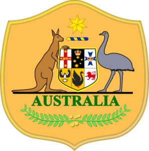 australia national football team logo 41 297x300 - Équipe d'Australie de Football Logo