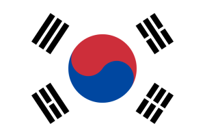 bandeira south korea flag 21 300x200 - Drapeau de la Corée du Sud